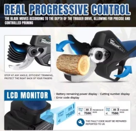 Специализирани машини Машини за лозя/овошки Професионална Акумулаторна Ножица SWANSOFT PRU-40, снимка 3