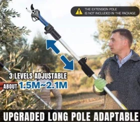 Специализирани машини Машини за лозя/овошки Професионална Акумулаторна Ножица SWANSOFT PRU-40, снимка 2