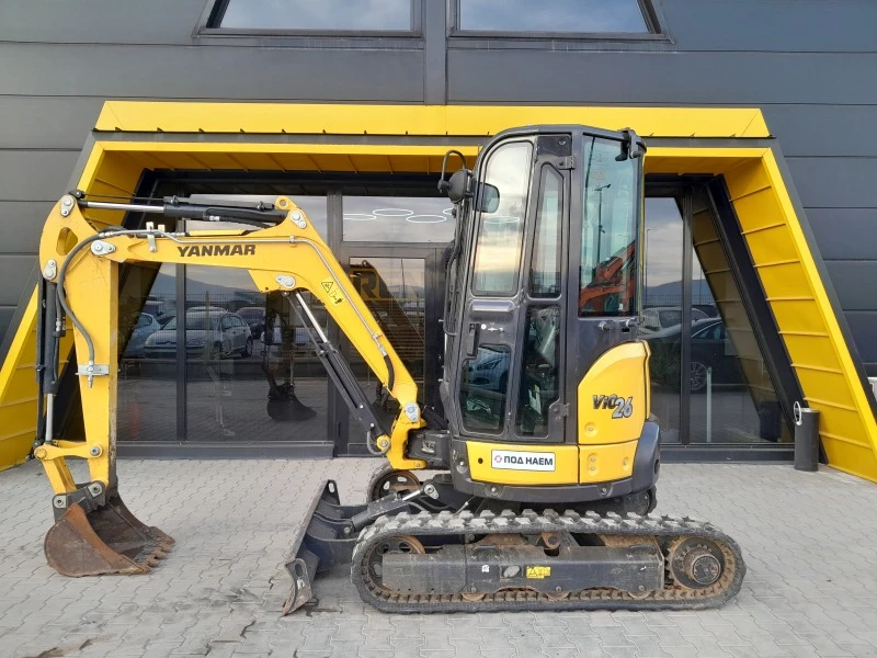 Багер Yanmar ViO26-6 2665кг, снимка 2 - Индустриална техника - 44210563