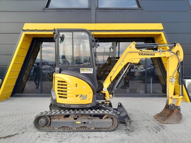 Багер Yanmar ViO26-6 2665кг, снимка 6 - Индустриална техника - 44210563