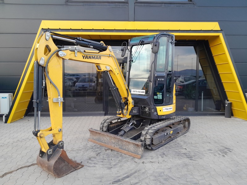 Багер Yanmar ViO26-6 2665кг, снимка 9 - Индустриална техника - 44210563