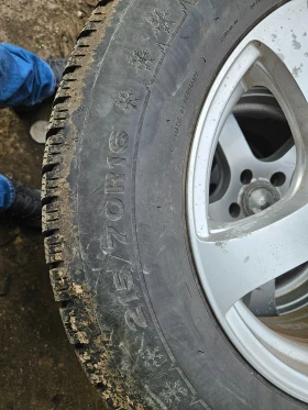 Гуми с джанти Dunlop 215/70R16, снимка 6 - Гуми и джанти - 49164981