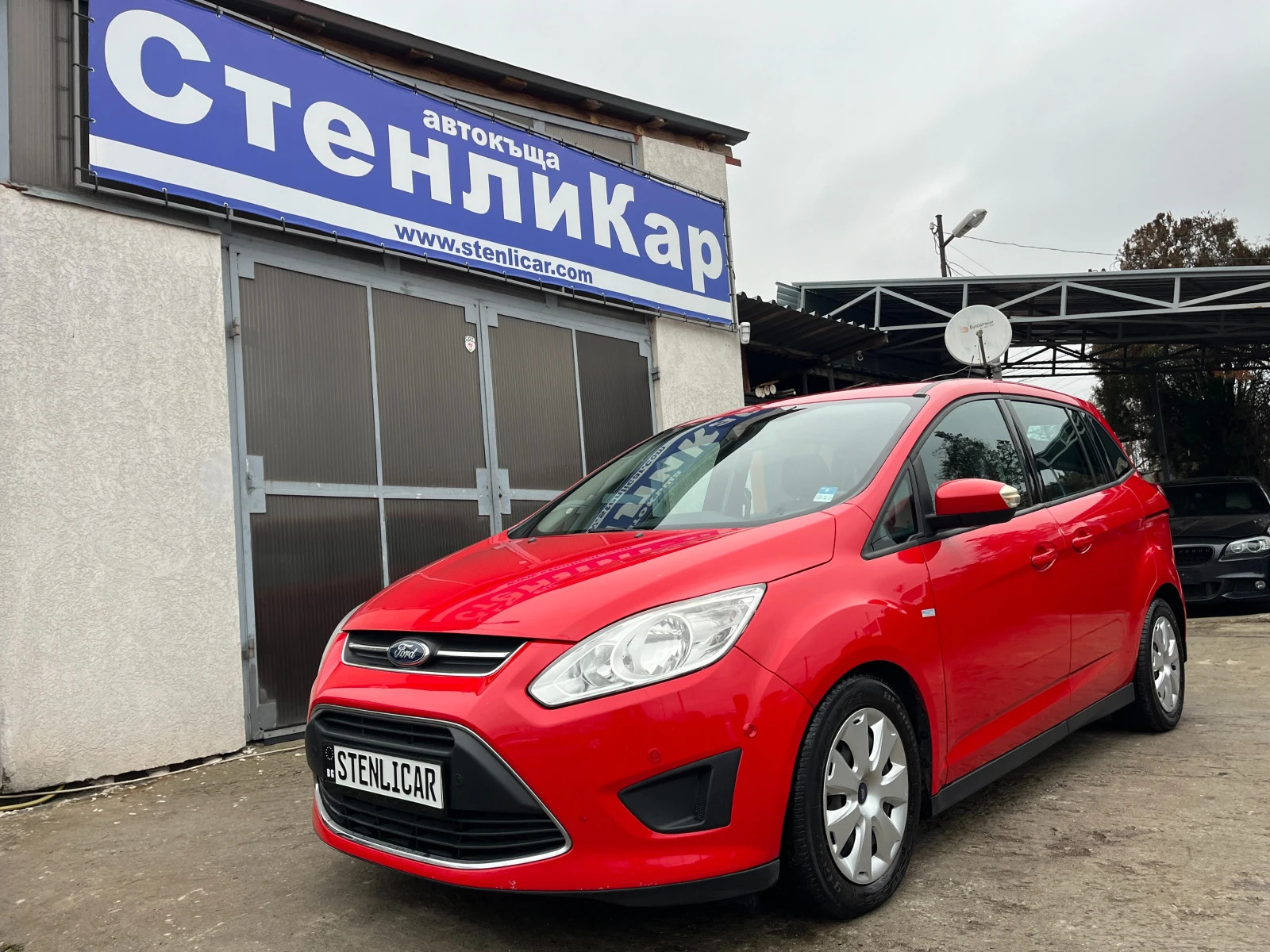 Ford C-max 1.6i + Климатик, снимка 1