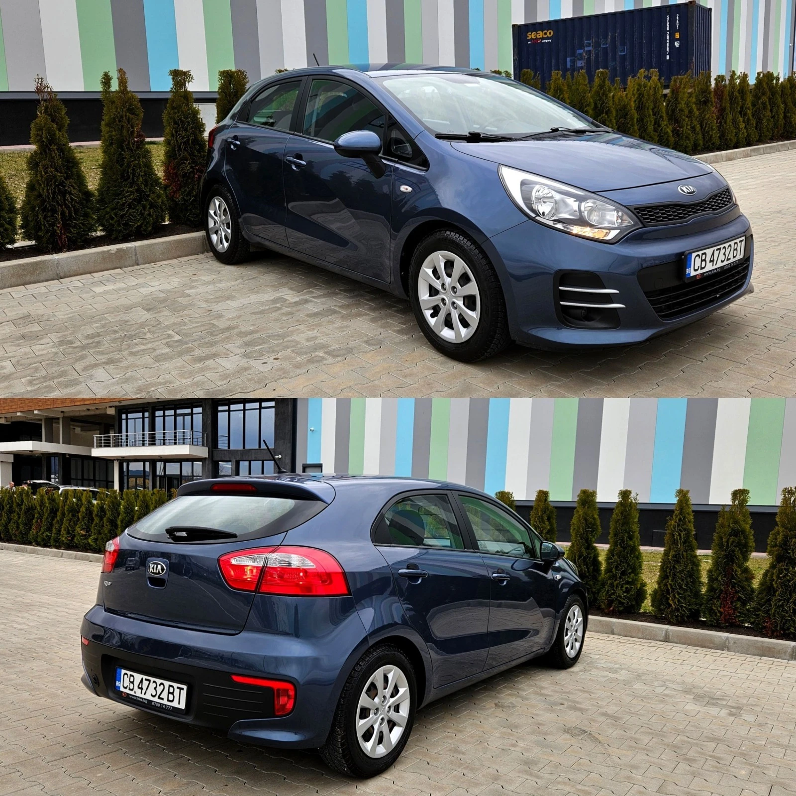 Kia Rio 84кс.Бензи/Газ, usb, Мултиволан  - изображение 8