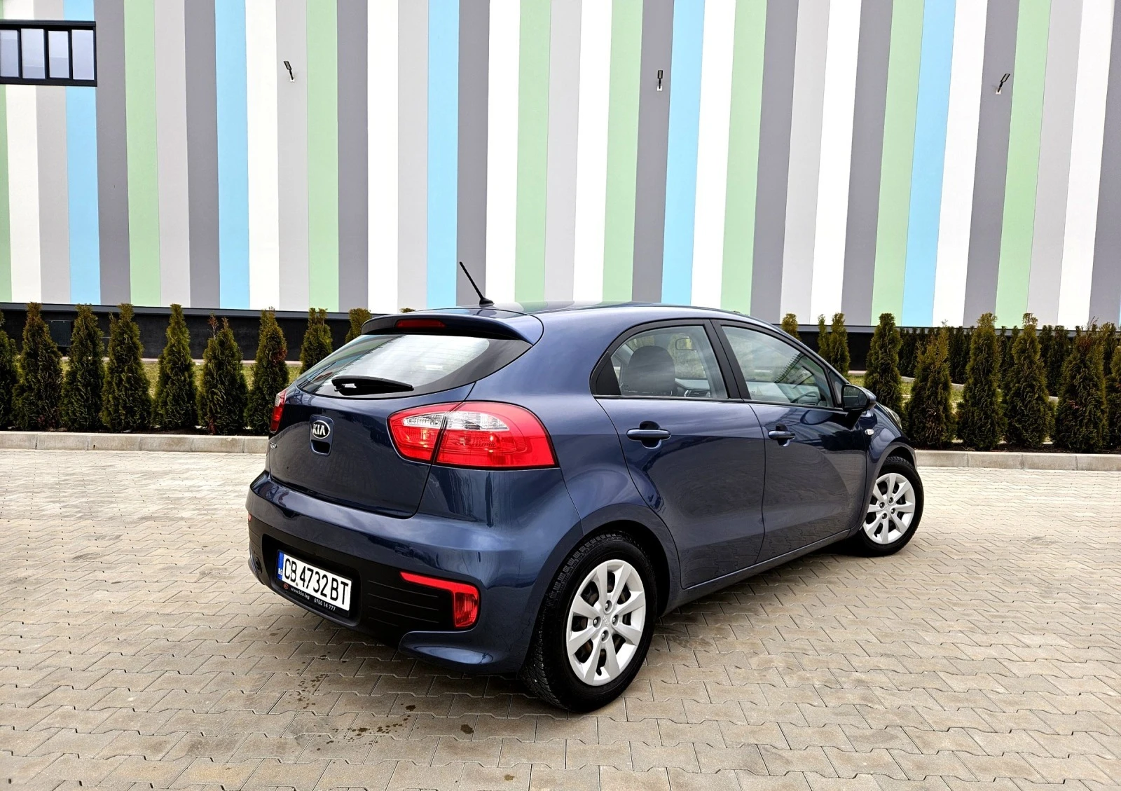 Kia Rio 84кс.Бензи/Газ, usb, Мултиволан  - изображение 4