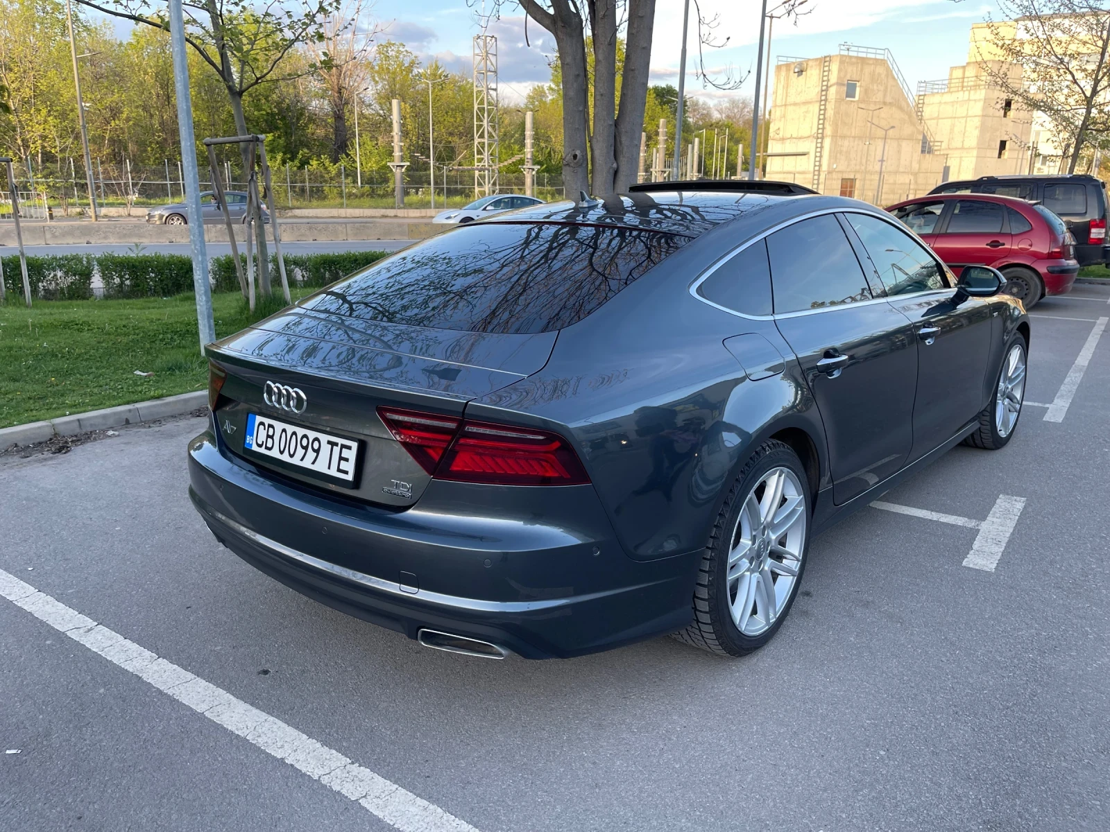 Audi A7 3.0 S line, Matrix, снимка 4 - Автомобили и джипове - 54599077