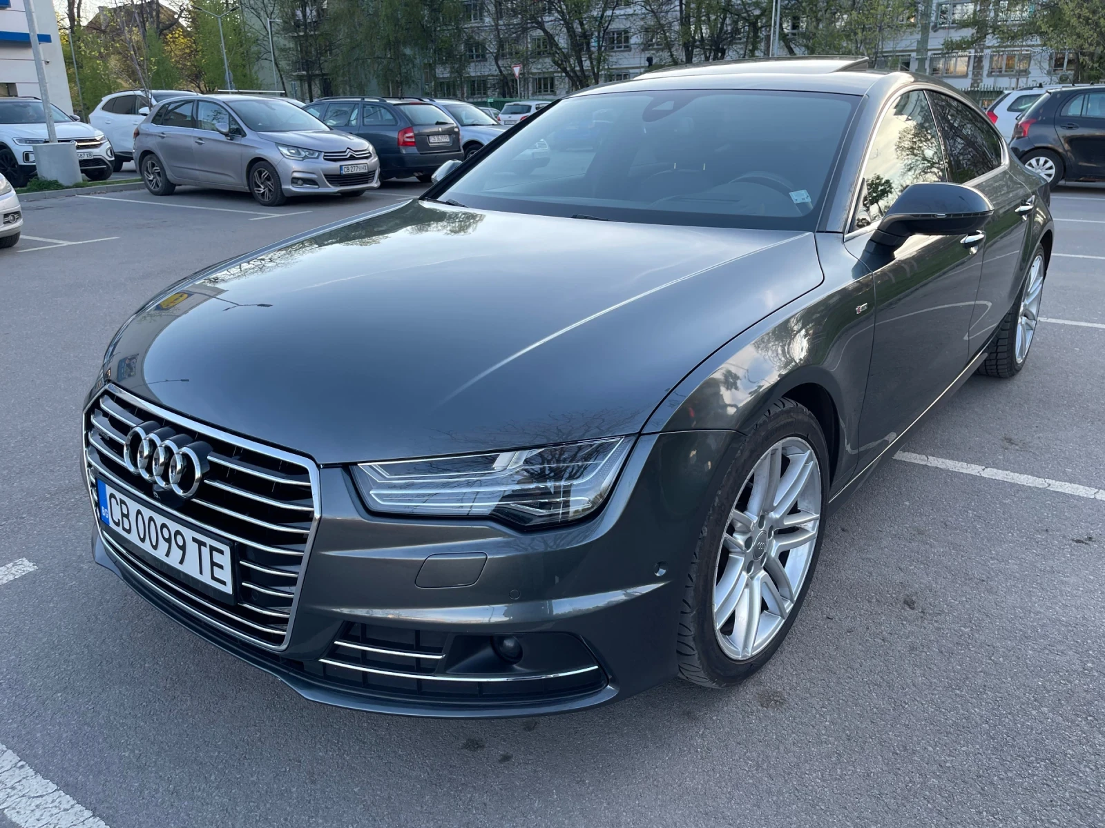 Audi A7 3.0 S line, Matrix, снимка 8 - Автомобили и джипове - 54599077