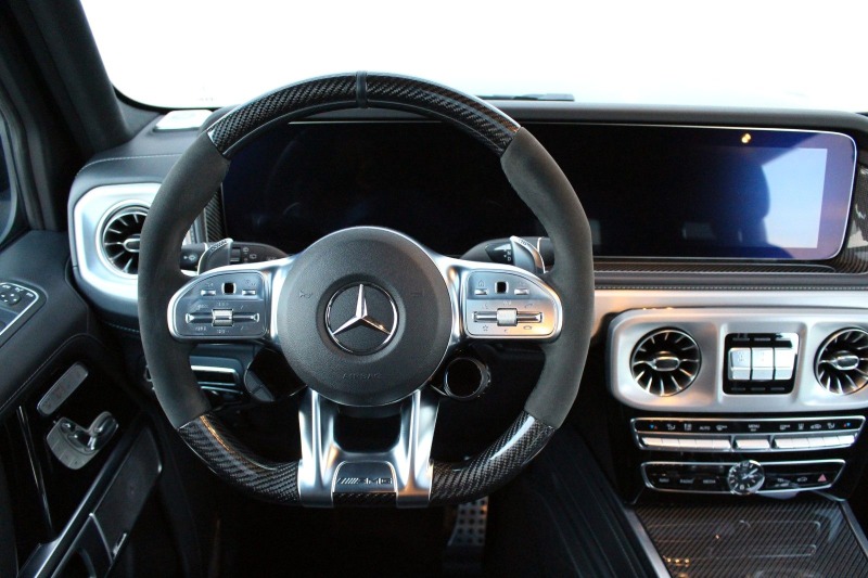 Mercedes-Benz G 63 AMG Night*MAT*Burm*Mbeam*Widescreen*Carbon*ГАРАНЦИЯ, снимка 12 - Автомобили и джипове - 46275122