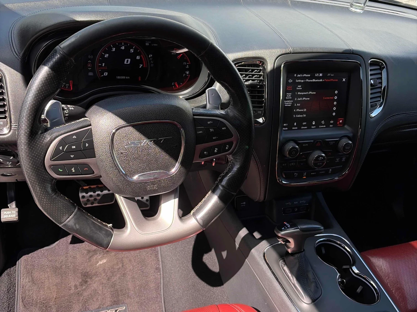 Dodge Durango SRT* Шибидах* 4х4* Back cam* H&K* 6+ 1* DIST* Обду, снимка 7 - Автомобили и джипове - 56036890