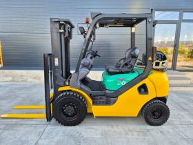 Мотокар Komatsu  2 тона / АВТОМАТ / ГАЗ + БЕНЗИН / , снимка 2