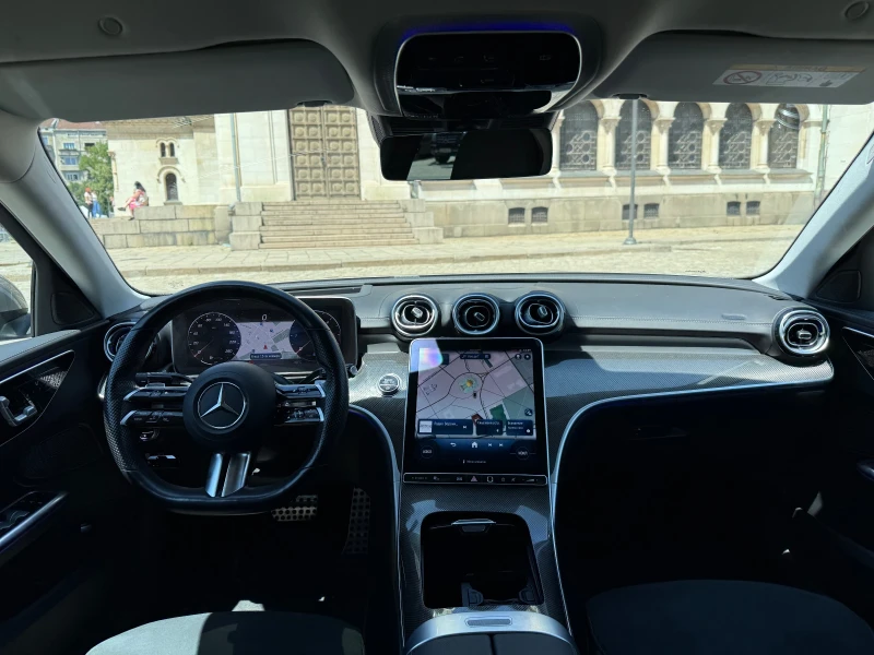 Mercedes-Benz C 220 AMG* Head-Up* 360* Distronic* Лизинг, снимка 5 - Автомобили и джипове - 50788467