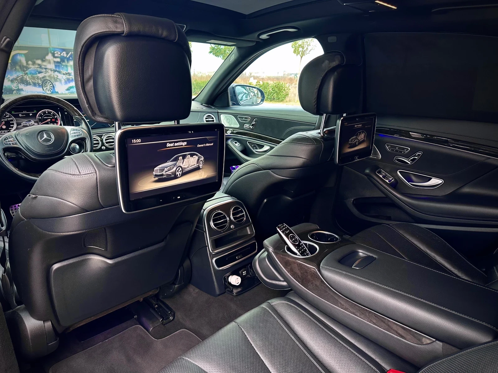 Mercedes-Benz S 350 LONG/AMG/BURMESTER/DISTR/PANO/TV - изображение 10