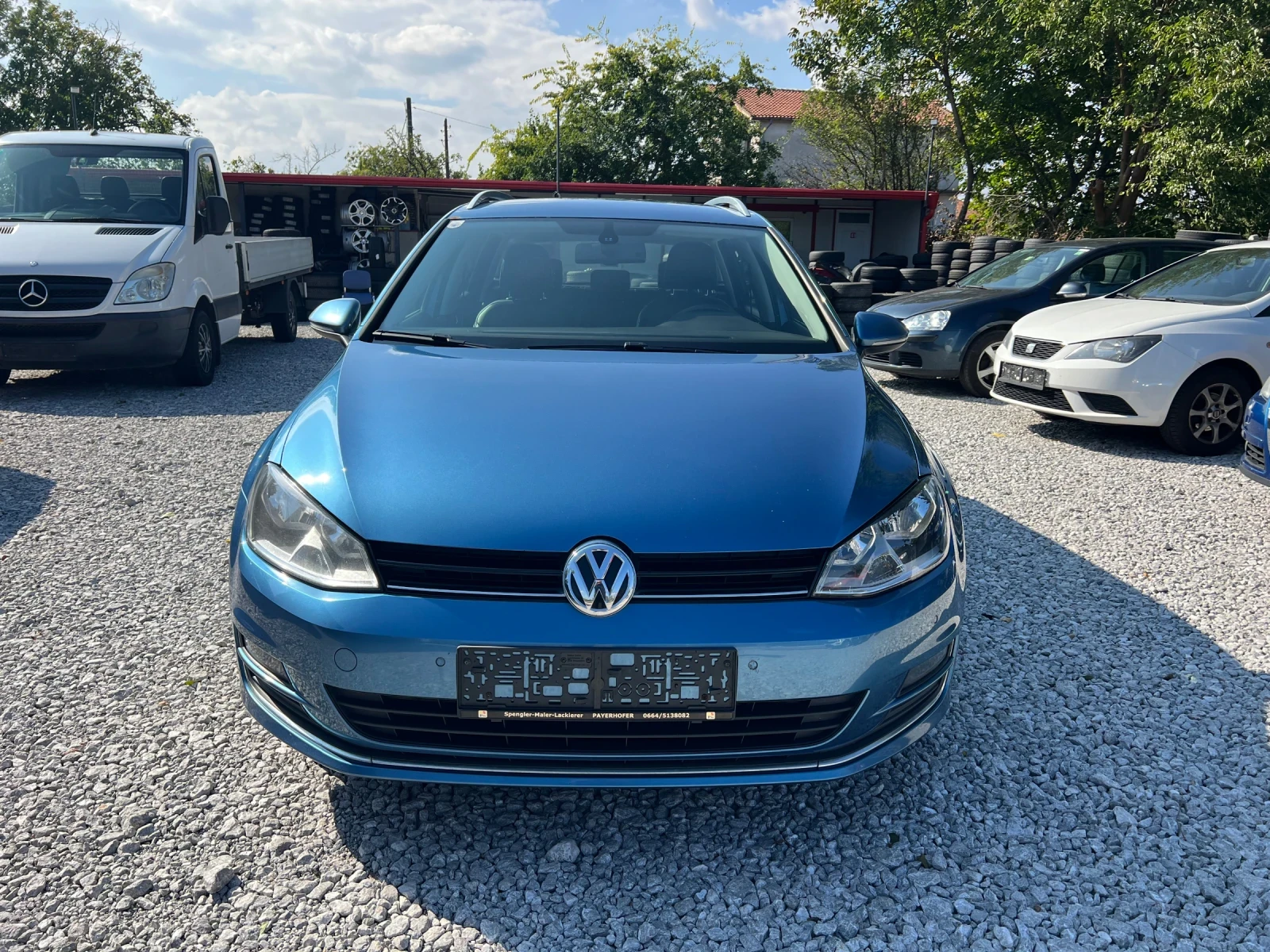 VW Golf 1.6 105 2014г сервизна история Масажираща седалка - изображение 2