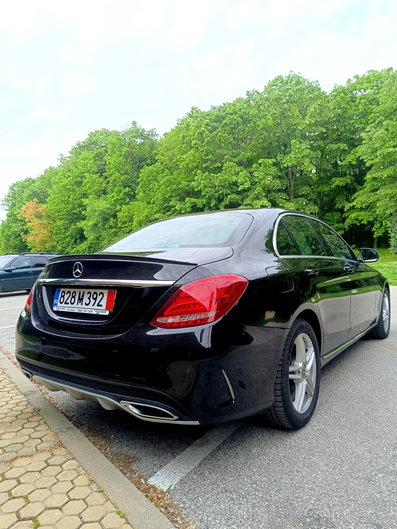 Mercedes-Benz C 220 C200 AMG 9-G Tronic , снимка 4 - Автомобили и джипове - 54478746