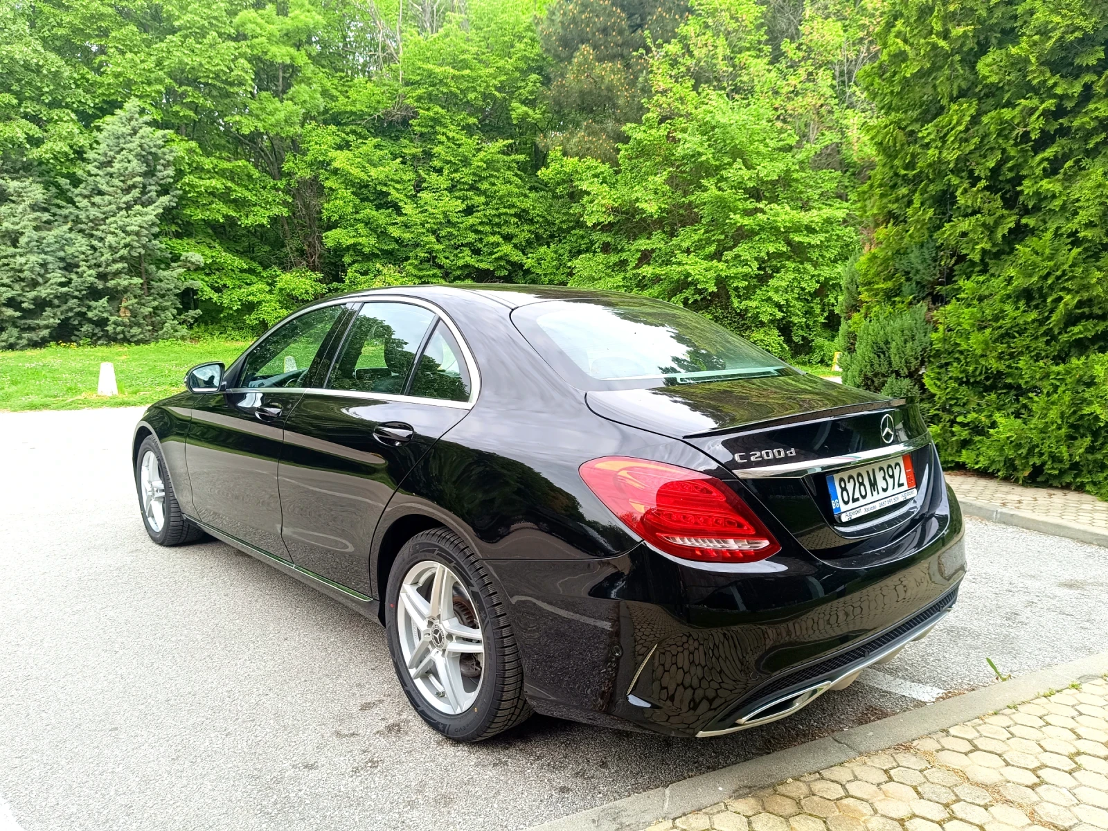 Mercedes-Benz C 220 C200 AMG 9-G Tronic , снимка 7 - Автомобили и джипове - 54478746