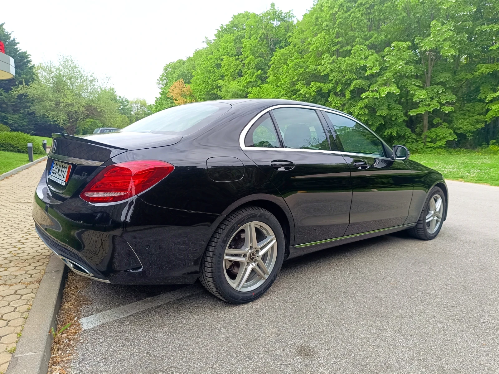Mercedes-Benz C 220 C200 AMG 9-G Tronic , снимка 6 - Автомобили и джипове - 54478746