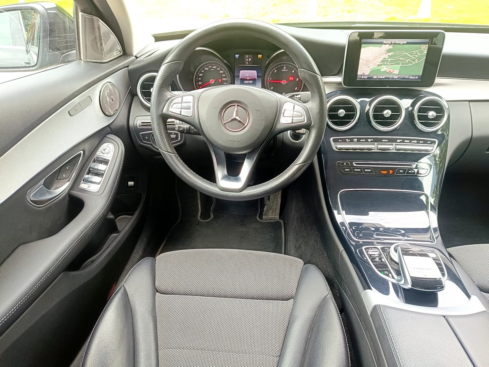 Mercedes-Benz C 220 C200 AMG 9-G Tronic , снимка 10 - Автомобили и джипове - 54478746