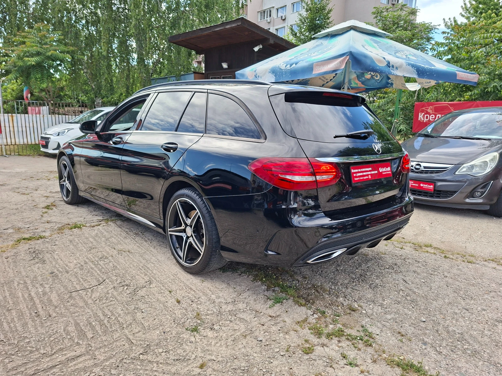 Mercedes-Benz C 220 * 4-MATIC* AUTO PREMIUM FORCE* AMG* 36м. х 382EUR., снимка 3 - Автомобили и джипове - 54720758