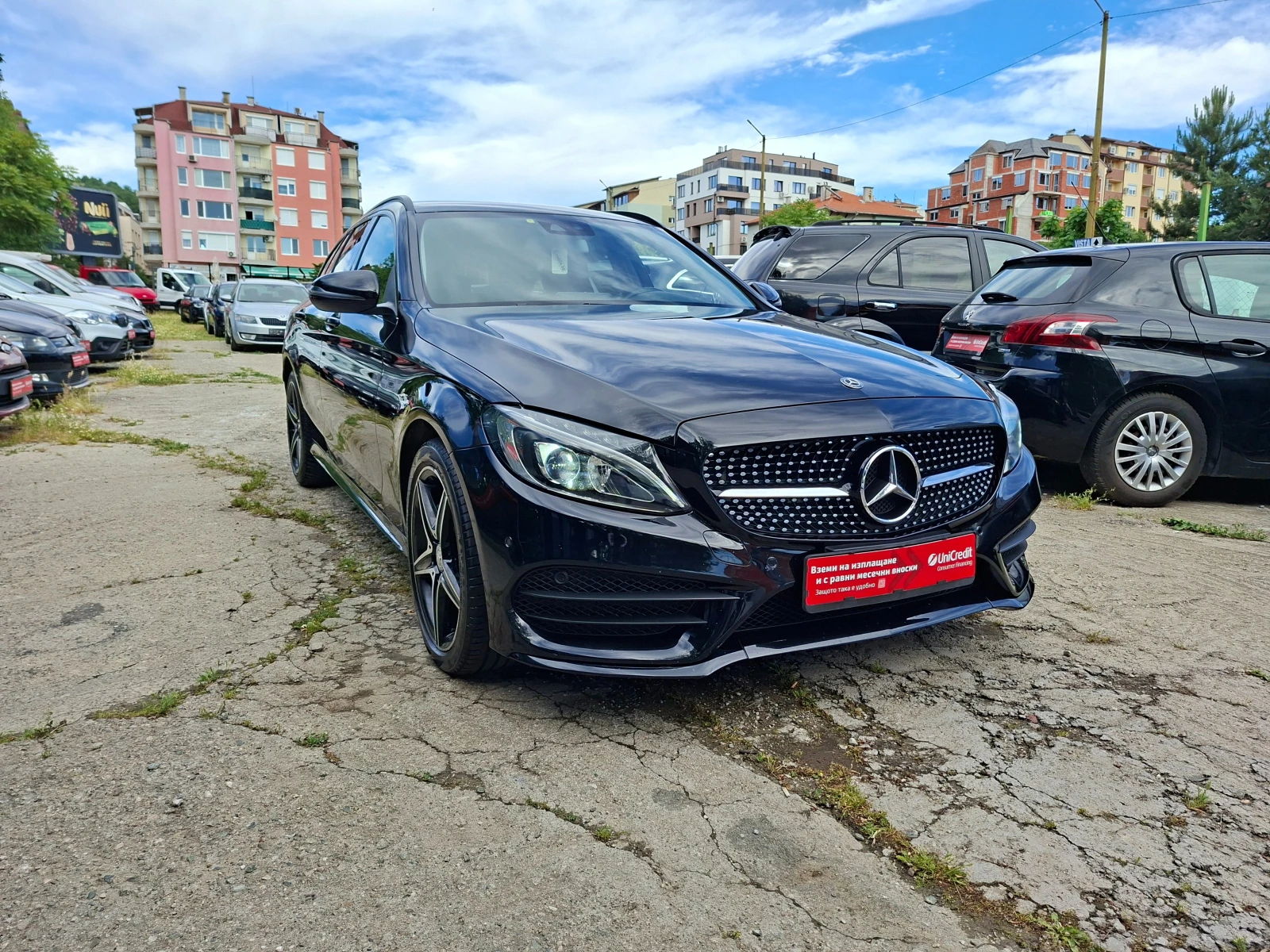 Mercedes-Benz C 220 * 4-MATIC* AUTO PREMIUM FORCE* AMG* 36м. х 382EUR., снимка 8 - Автомобили и джипове - 54720758