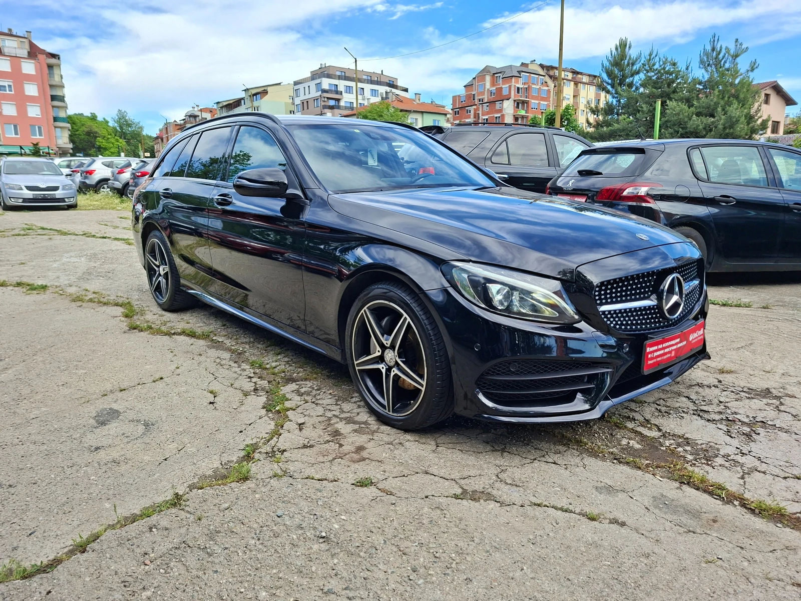 Mercedes-Benz C 220 * 4-MATIC* AUTO PREMIUM FORCE* AMG* 36м. х 382EUR., снимка 7 - Автомобили и джипове - 54720758