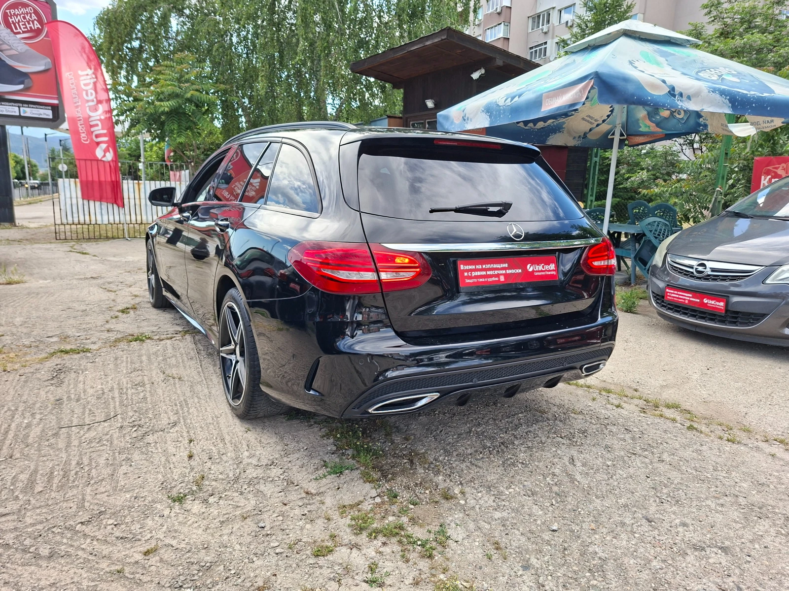 Mercedes-Benz C 220 * 4-MATIC* AUTO PREMIUM FORCE* AMG* 36м. х 382EUR., снимка 4 - Автомобили и джипове - 54720758