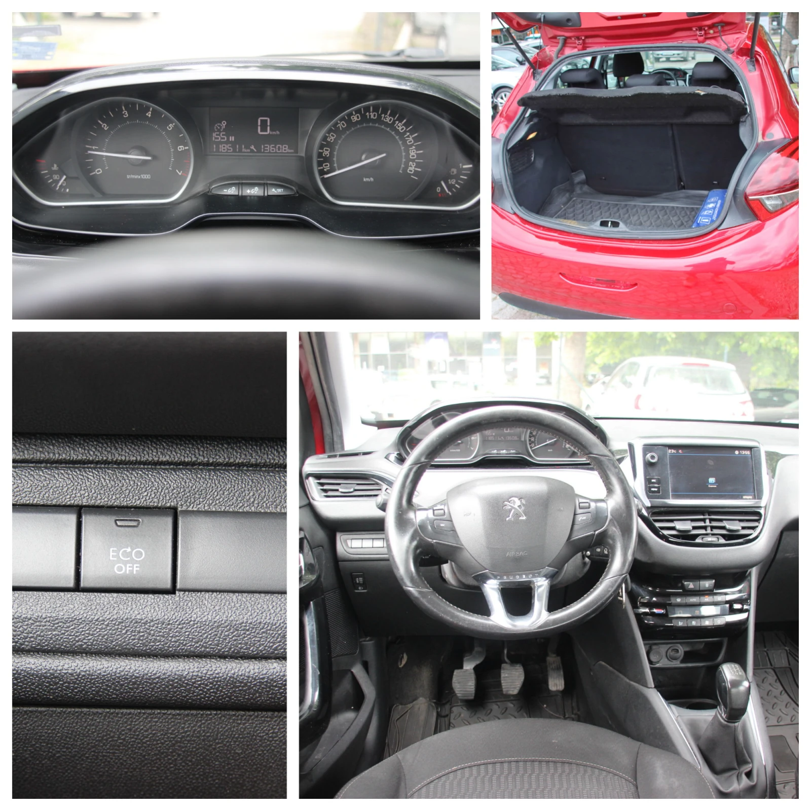 Peugeot 208 1.2i  FACELIFT   EURO 5В  , снимка 14 - Автомобили и джипове - 54942199