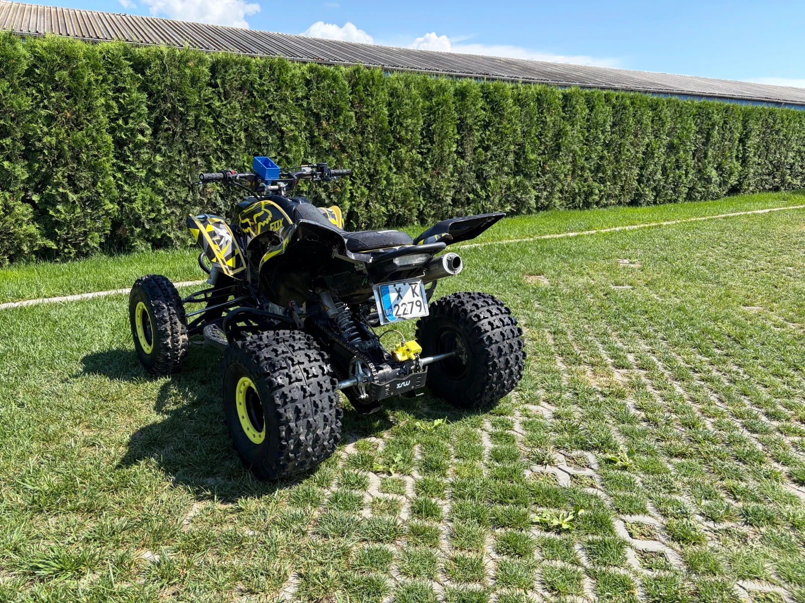Yamaha Raptor 700R- КАТ, снимка 4 - Мотоциклети и мототехника - 54727914