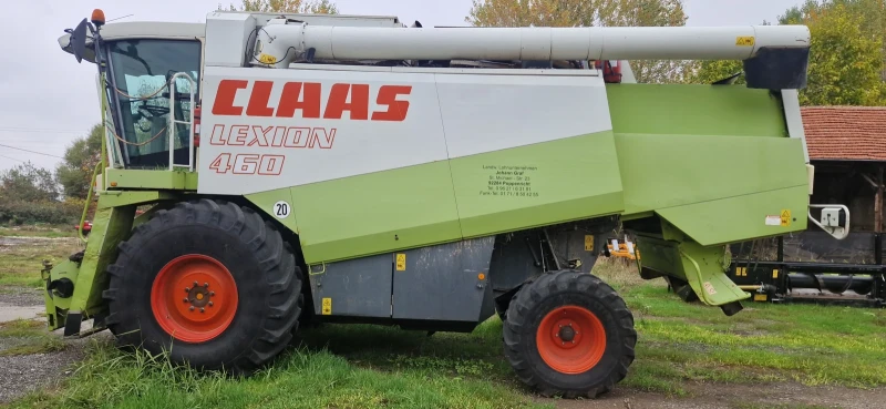 Комбайн Claas лексион 450, снимка 3 - Селскостопанска техника - 52854873