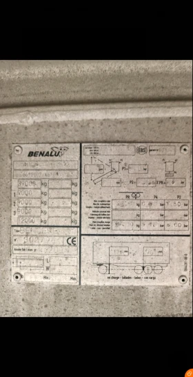 Полуремарке Benalu, снимка 8 - Ремаркета - 47844861