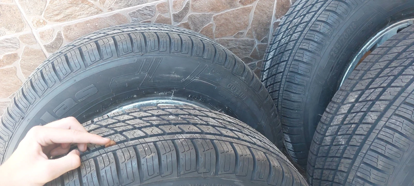 Гуми с джанти Petlas 235/70R16, снимка 2 - Гуми и джанти - 55085584