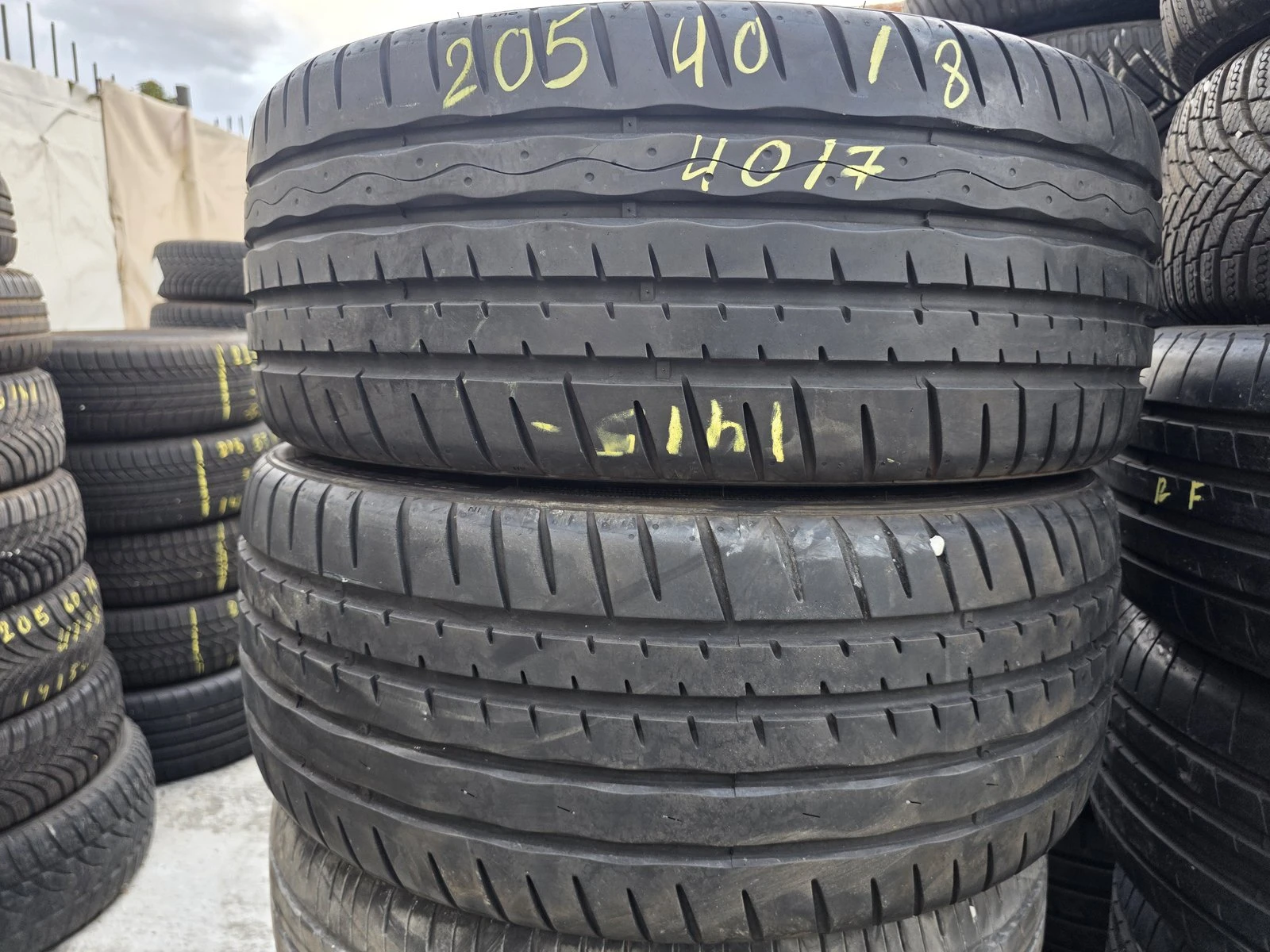 Гуми Летни 205/40R18, снимка 5 - Гуми и джанти - 56730681
