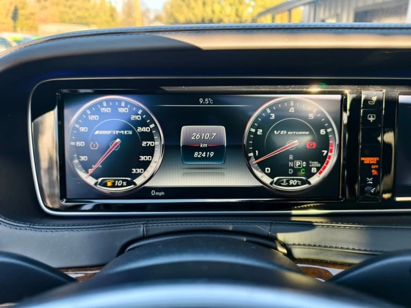 Mercedes-Benz S 63 2016 AMG * CARFAX * ОТ ПРЕДСТАВИТЕЛСТВО, снимка 11 - Автомобили и джипове - 53137382