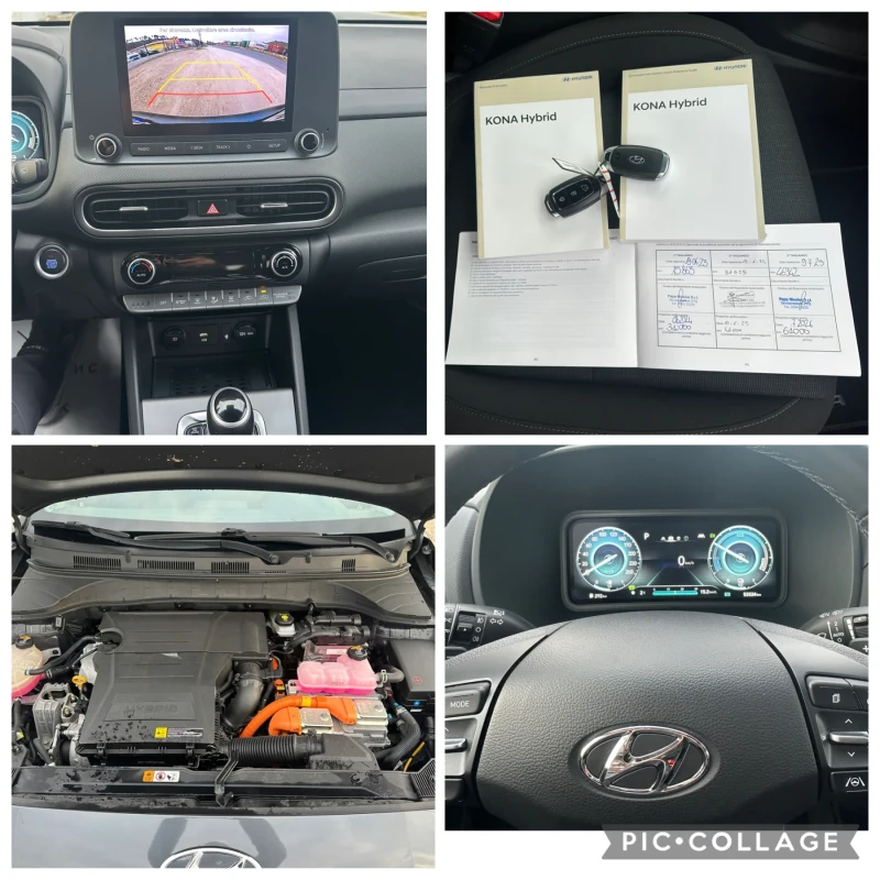 Hyundai Kona 1.6 HYBRID FACELIFT , снимка 17 - Автомобили и джипове - 53143129