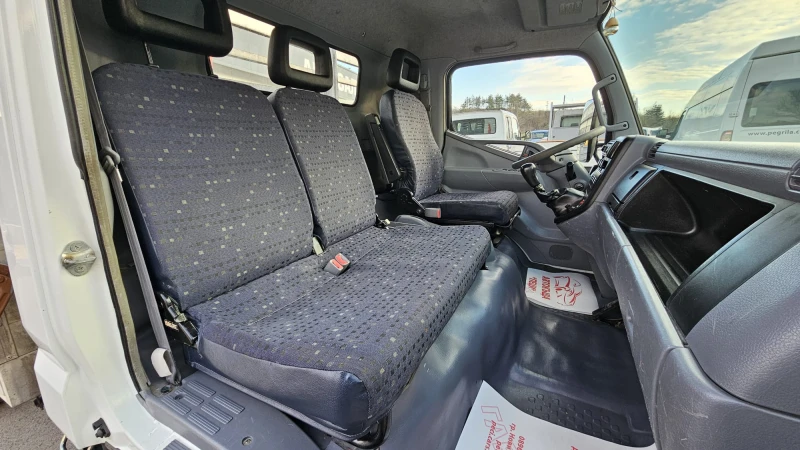 Mitsubishi Canter Fuso 3.0D CH ТРИСТРАННО РАЗ.-РЕАЛНИ КМ-ЛИЗИНГ, снимка 12 - Бусове и автобуси - 53123178