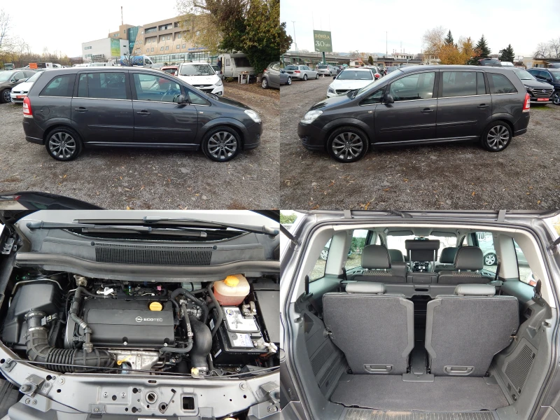 Opel Zafira 1.6Т* ПЕРФЕКТНА* 7места* , снимка 7 - Автомобили и джипове - 52628747