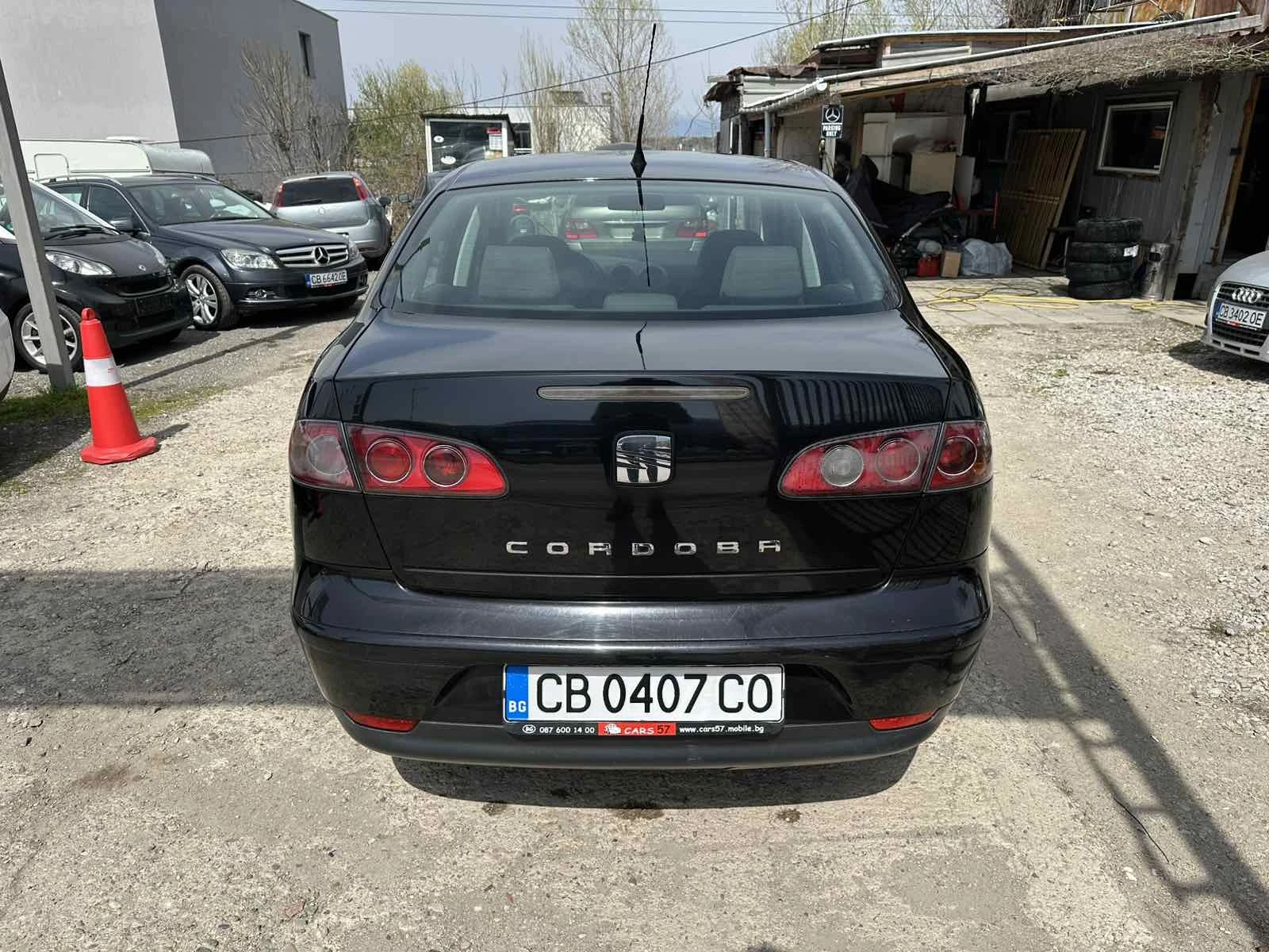 Seat Cordoba 1.4/16v Газ.Инж. в гаранция, снимка 6 - Автомобили и джипове - 54206596