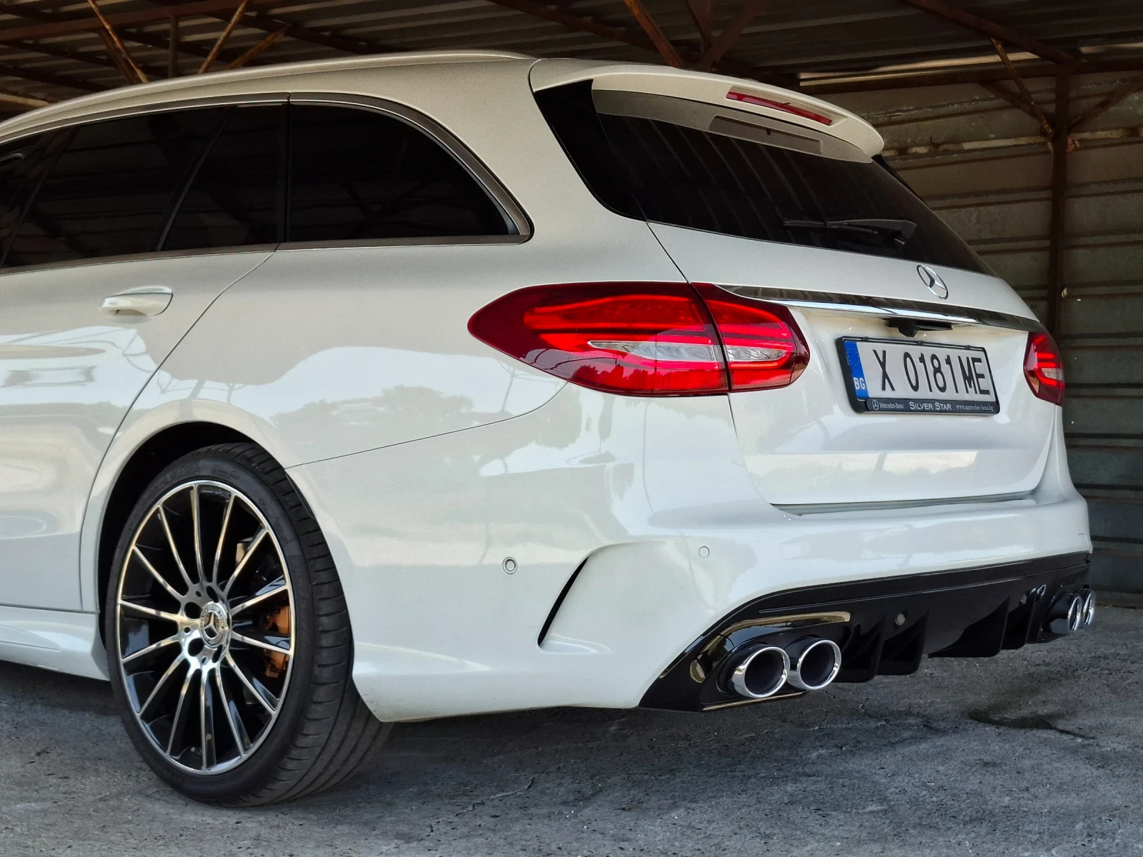 Mercedes-Benz C 220  Видео Full AMG line Distronic HeadUp CarPlay