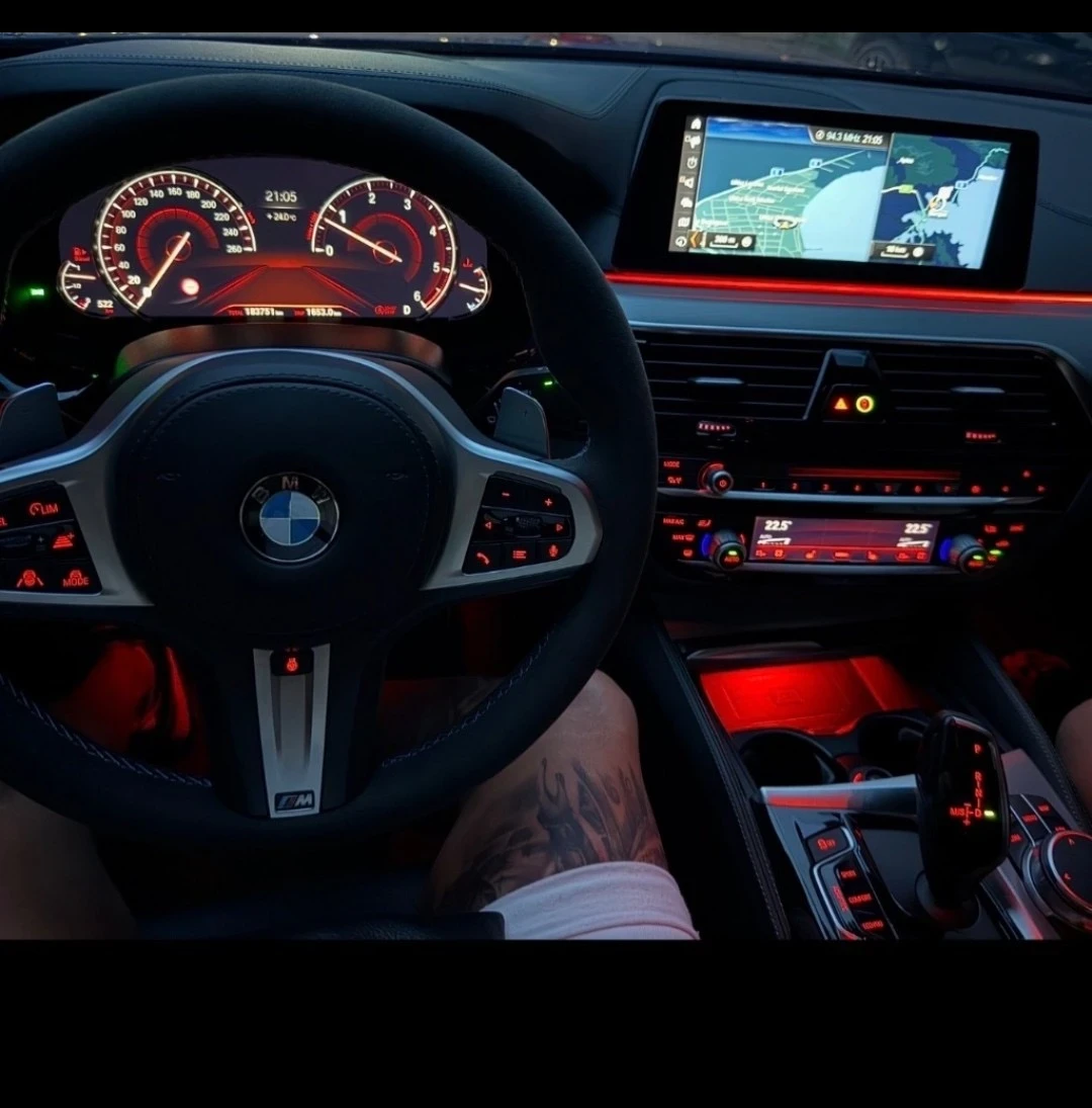 BMW 540 xDrive G30   320 к.с.   187 000 км   ПЪЛН, снимка 5 - Автомобили и джипове - 55842710