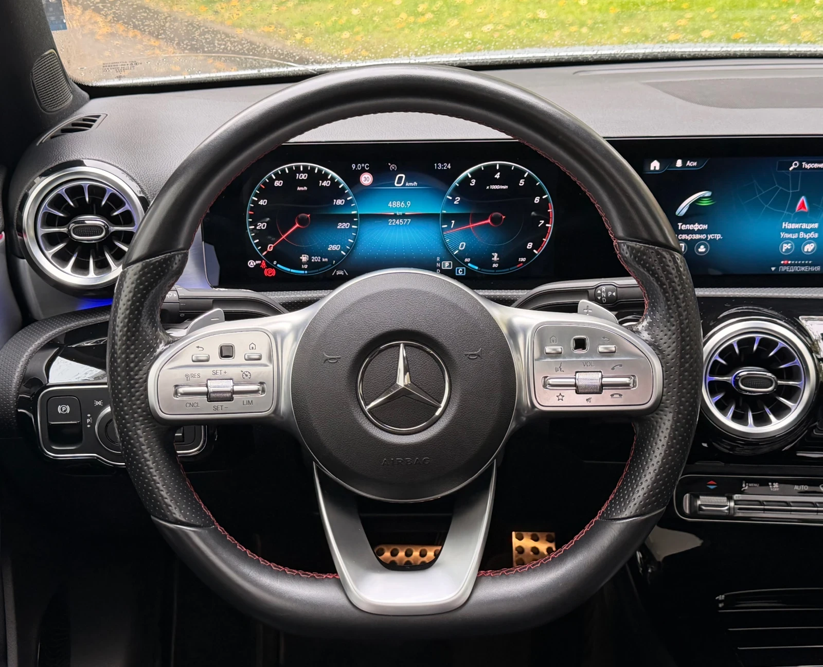 Mercedes-Benz A 200 AMG OPTIC, снимка 13 - Автомобили и джипове - 56737178