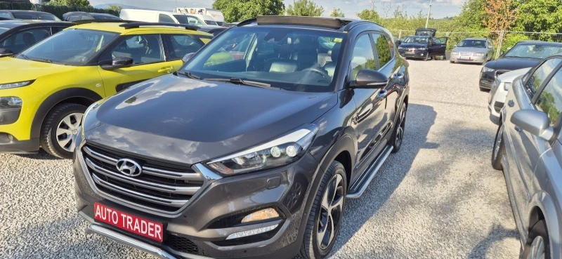 Hyundai Tucson 1.6T-177кс.4Х4, снимка 1 - Автомобили и джипове - 46474603