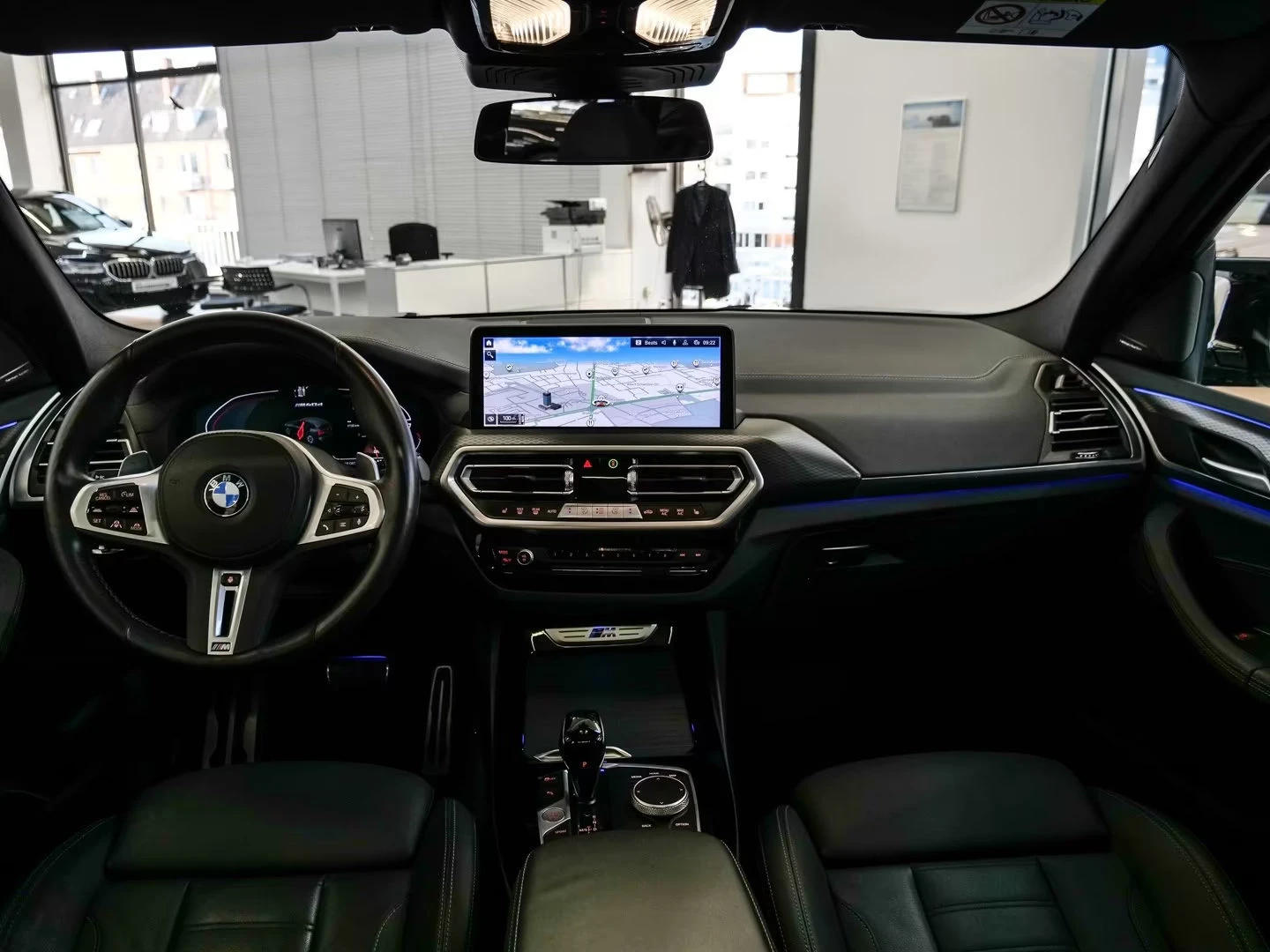 BMW X3 M4Od/340HP/LASER/PANO/HUD/360/KLESS/362z, снимка 9 - Автомобили и джипове - 54357263