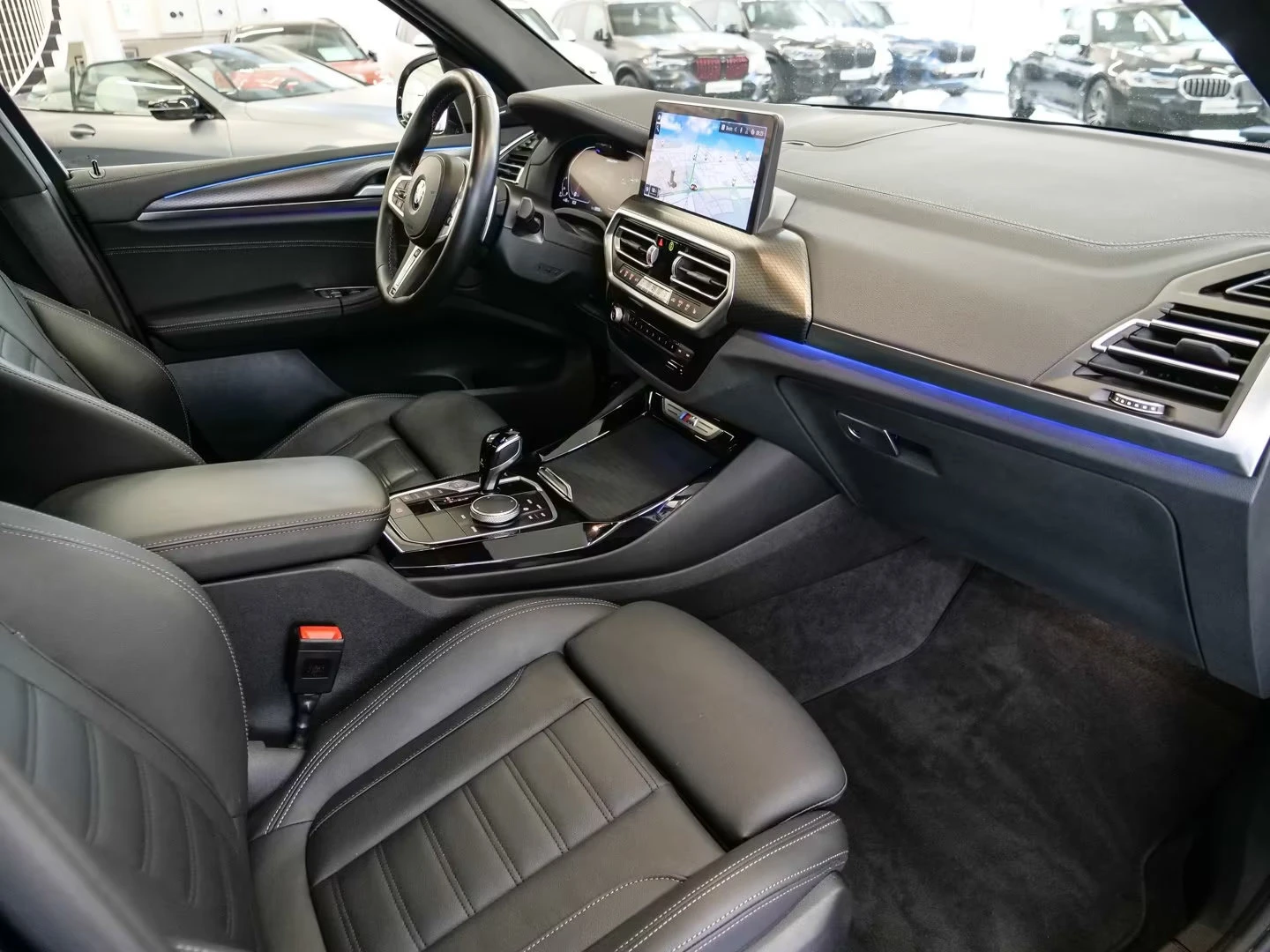BMW X3 M4Od/340HP/LASER/PANO/HUD/360/KLESS/362z, снимка 14 - Автомобили и джипове - 54357263