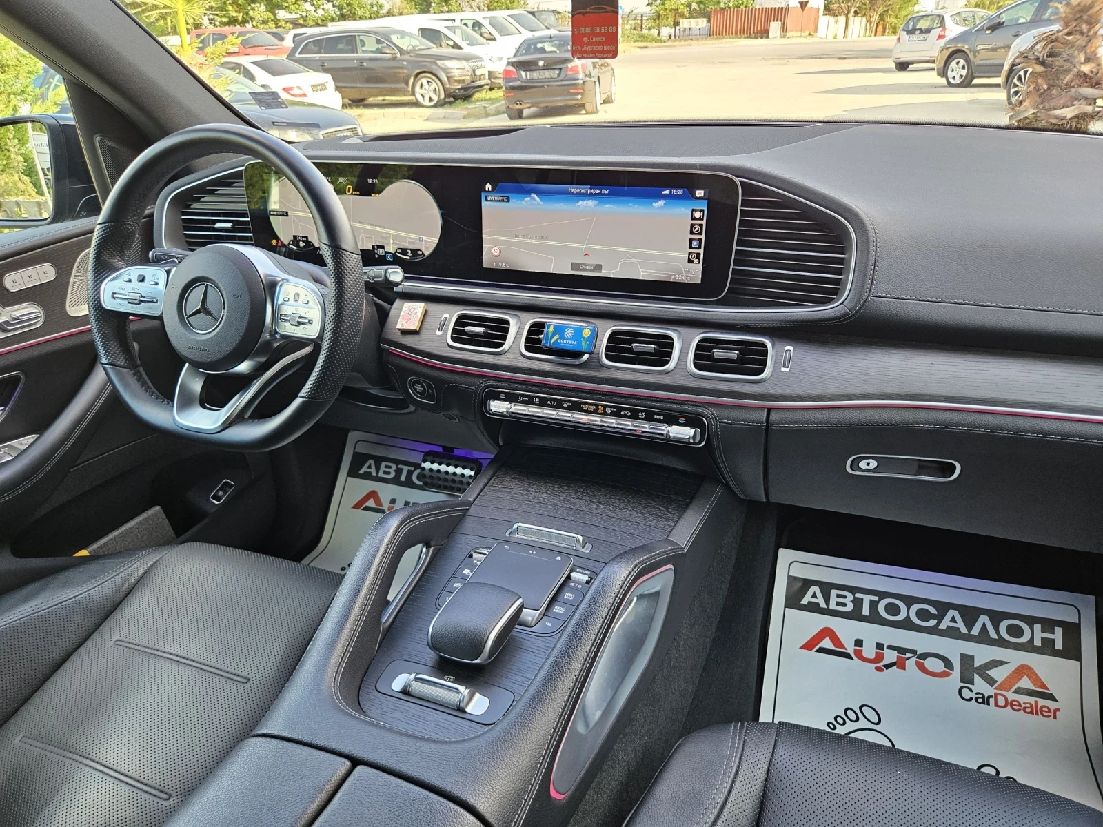 Mercedes-Benz GLE 400 330кс/70.000км/BURM/DISTR/7МЕСТА/360/FULL, снимка 13 - Автомобили и джипове - 54982875