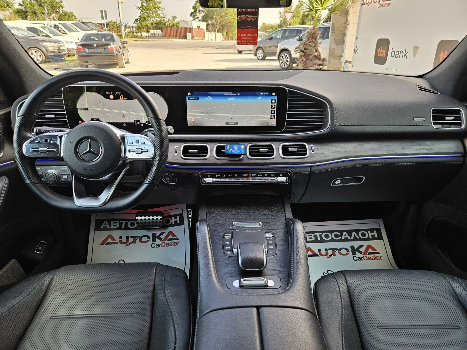 Mercedes-Benz GLE 400 330кс/70.000км/BURM/DISTR/7МЕСТА/360/FULL, снимка 12 - Автомобили и джипове - 54982875