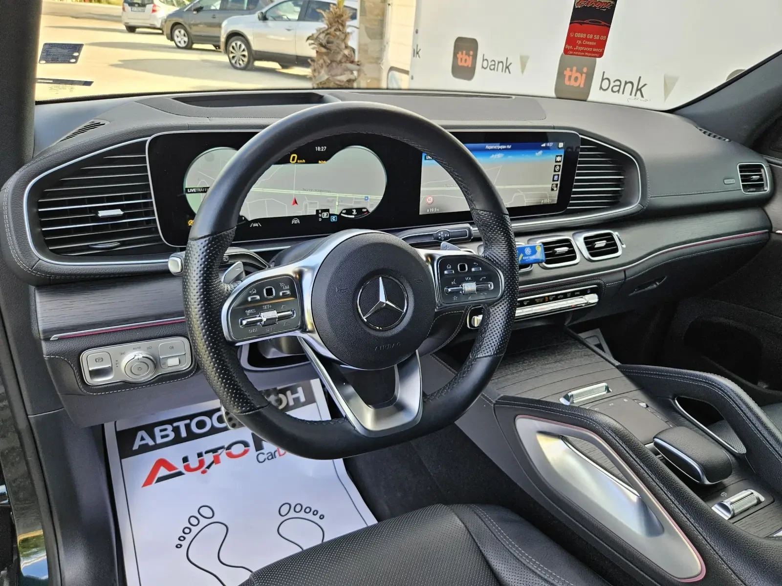 Mercedes-Benz GLE 400 330кс/70.000км/BURM/DISTR/7МЕСТА/360/FULL, снимка 8 - Автомобили и джипове - 54982875