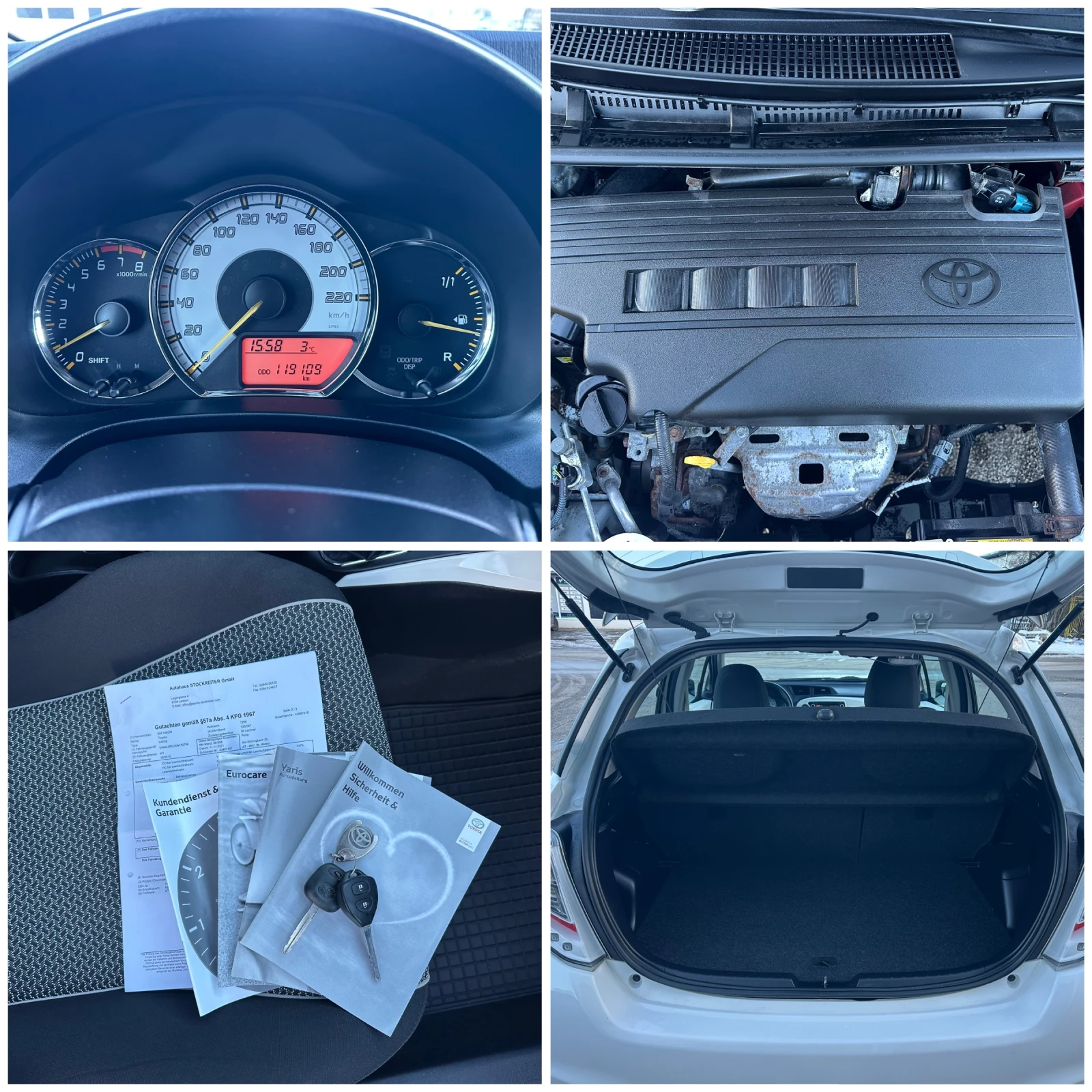 Toyota Yaris 1.3VVT-i 119000�� Black&White Design | Mobile.bg � ����������� 16