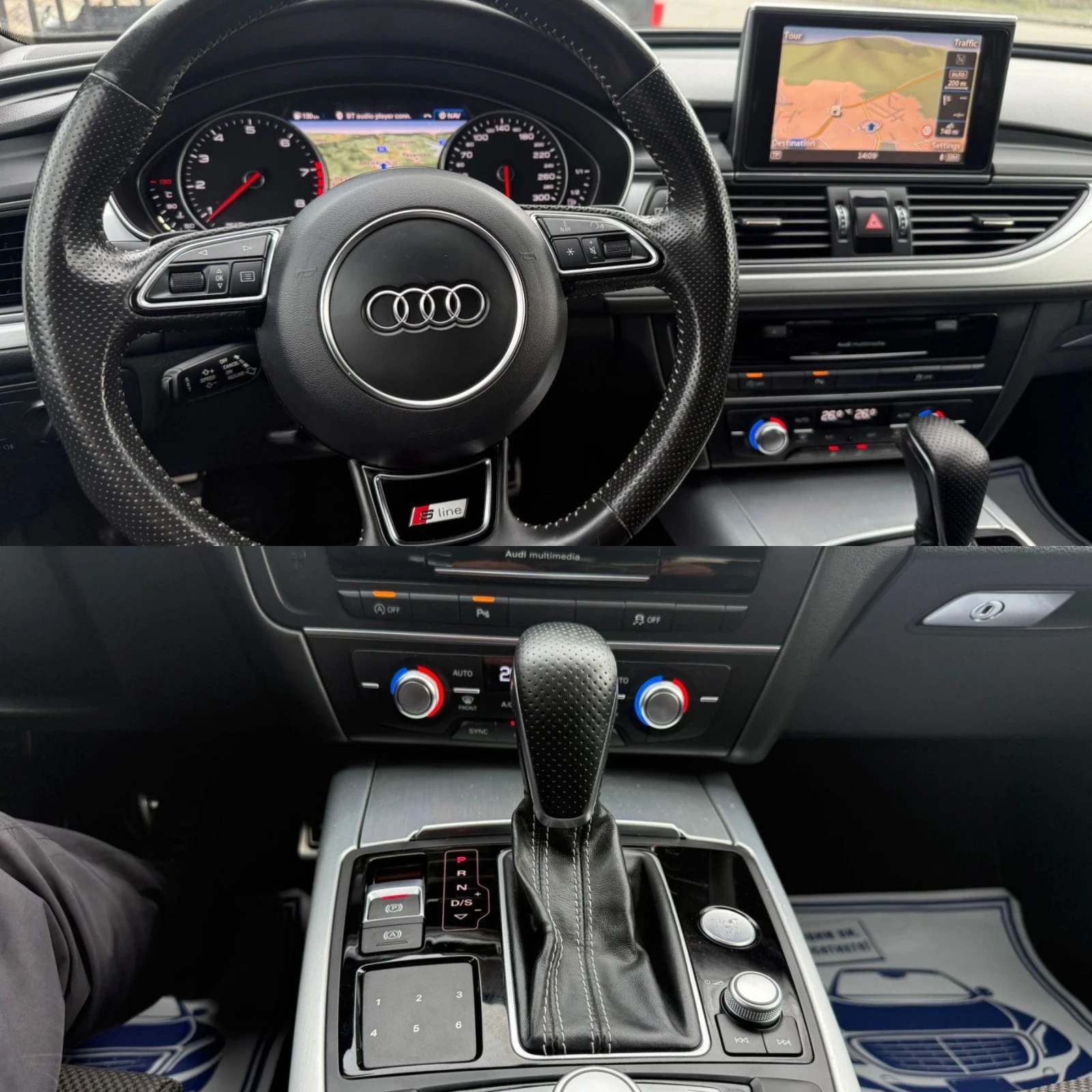 Audi A6 2.0 Бензин, Quattro , снимка 11 - Автомобили и джипове - 54417164