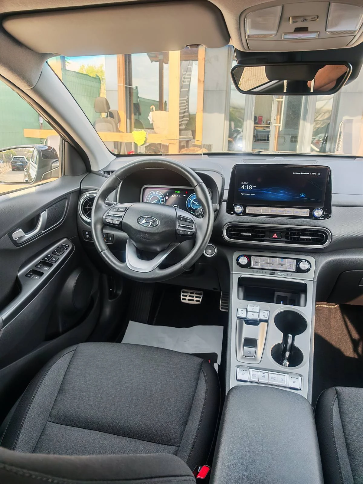 Hyundai Kona 64KWh/PRIME/ГАРАНЦИЯ/SOH100%/BLUELINK/2022г., снимка 11 - Автомобили и джипове - 56041637