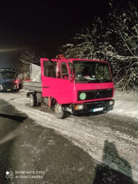 Mercedes-Benz 814d Самосвал + кран , снимка 10