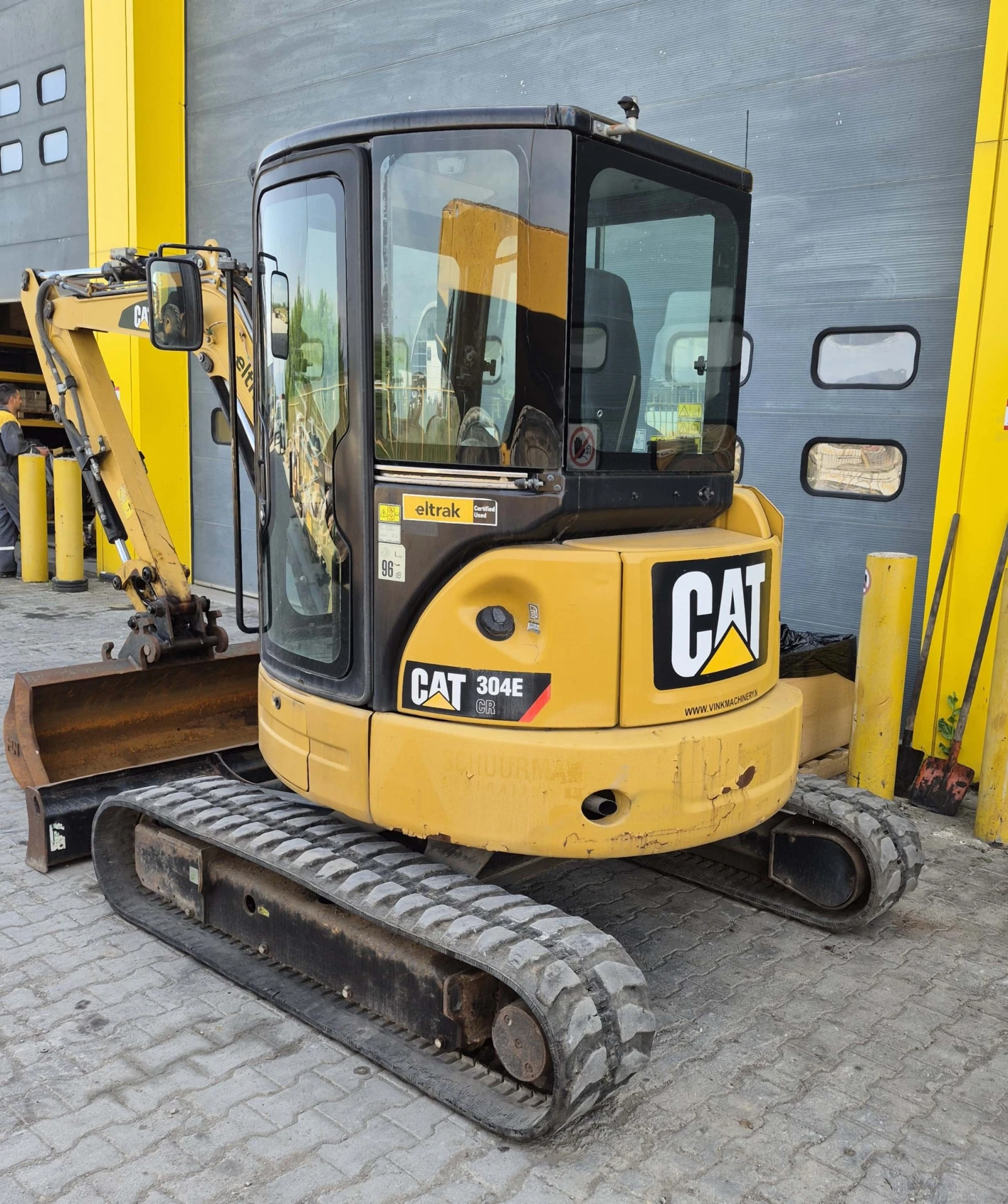 Багер Cat 304Е CR, снимка 3 - Индустриална техника - 47534668